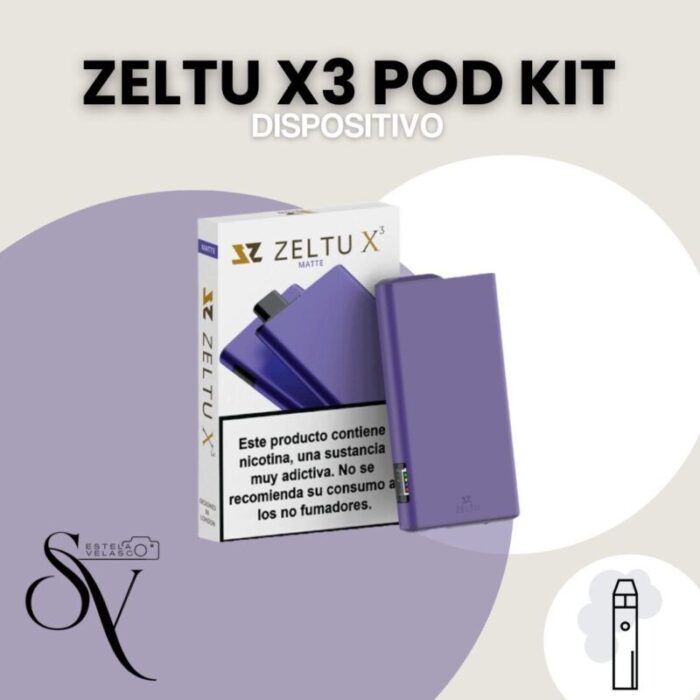 Zeltu X3 Pod Kit Morado