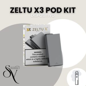 Zeltu X3 Pod Kit Gris