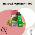 Cápsula Berry Killa - Pod Keep It 100 - Zeltu X3
