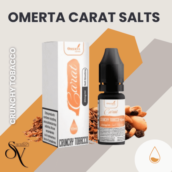 Crunchy Tobacco - Carat - Omerta Salts
