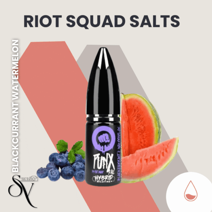 Blackcurrant Watermelon - Funx - Riot Squad Salts