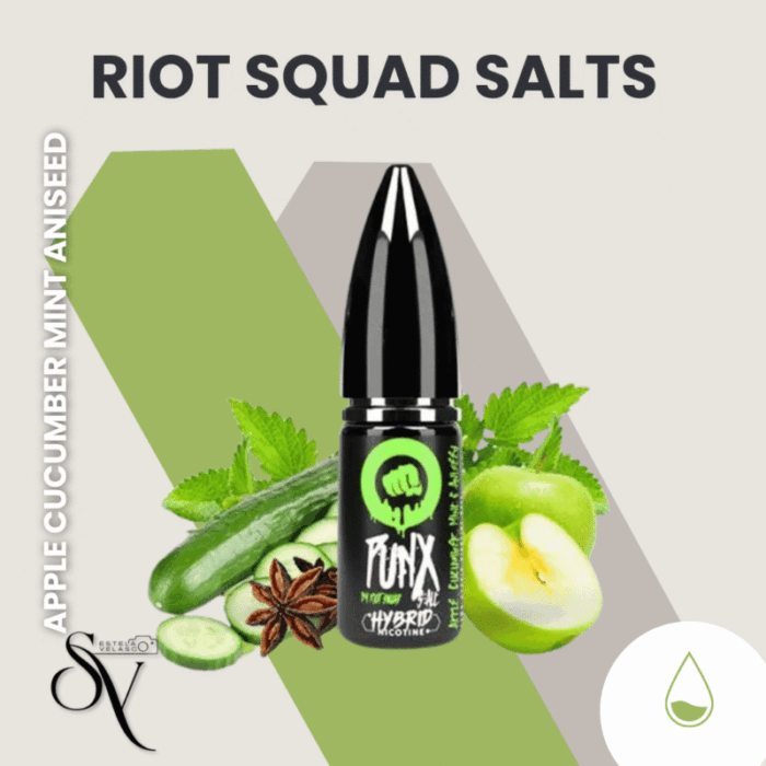 Apple Cucumber Mint aniseed - Funx - Riot Squad Salts