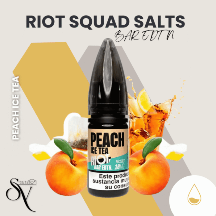 Peach IceTea - Riot Squad Salts