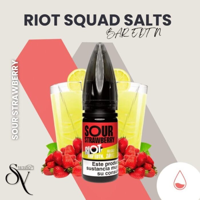 Sour Strawberry - Riot Squad Salts