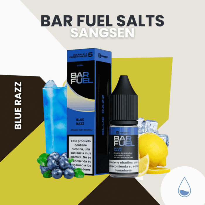 Blue razz - Bar Fuel Salts (Hangsen)