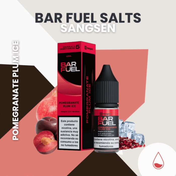 Pomegranrte Plum ice - Bar Fuel Salts (Hangsen)