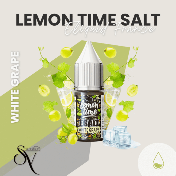 White Grape - Lemon time Salts Eliquid France