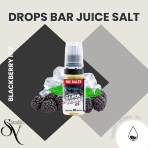 Blackberry ice - Bar Juice Drops Nic Salts