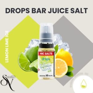 Lemon lime Ice - Bar Juice Drops Nic Salts