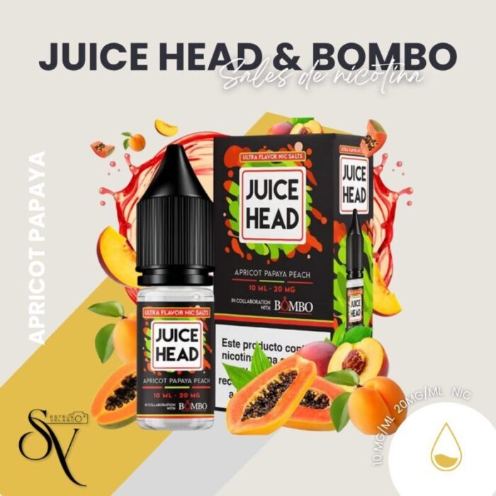 Apricot Papaya - Juice Head and Bombo Nic Salts