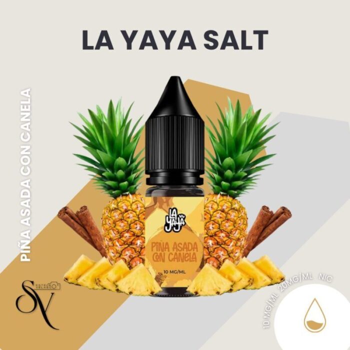 Piña asada con canela - La yaya Salts