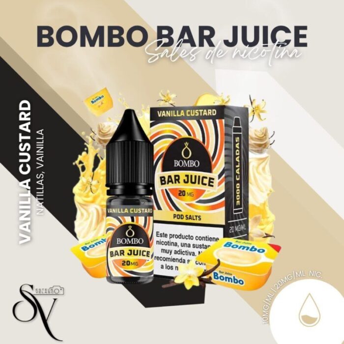 Vanilla Custard - Bombo Bar juice