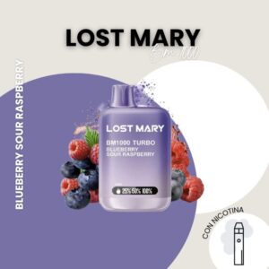Blueberry sour Raspberry - Lost Mary BM1000 Turbo
