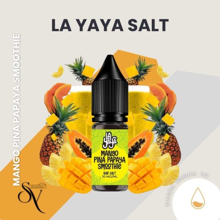 Mango Piña apaya Smoothie - La yaya Salts