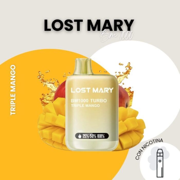 Triple Mango - Lost Mary BM1000 Turbo