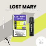 Cápsula Lemon Lime (pack 1) - Lost Mary Tappo pro