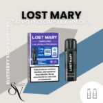 Cápsula Blueberry sour Rapberry (pack 1) - Lost Mary Tappo pro