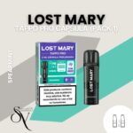 Cápsula Spearmint (pack 1) - Lost Mary Tappo pro