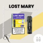 Cápsula Pineapple Passion Fruit Lemon (pack 1) - Lost Mary Tappo pro