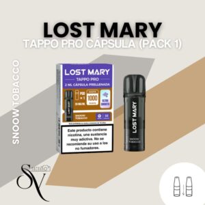 Cápsula Snow Tobacco (pack 1) - Lost Mary Tappo pro