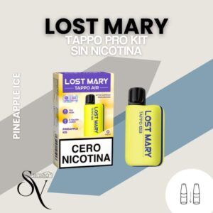 Dispositivo Sin nicotina Pineapple Ice Lost Mary Tappo