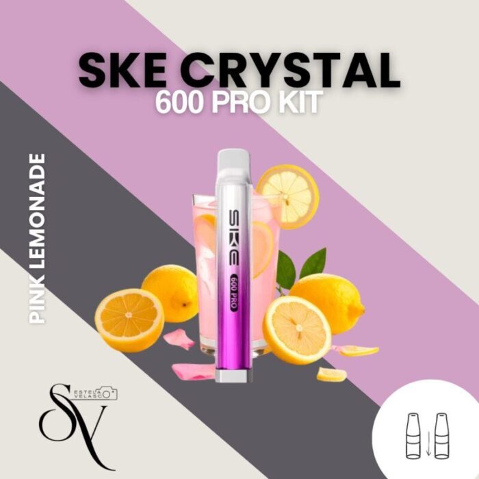 Pink Lemonade - SKE Crystal 600 Pro KIT