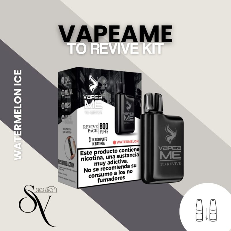 Watermelon Ice - Vapeame To Revive Kit 1 Watermelon Ice - Vapeame To Revive Kit