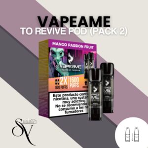 Cápsulas Mango Passion Fruit - Vapeame To Revive POD (Pack 2)