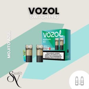 Mojito Azul - Capsulas (pack 2) Vozol Switch Pro