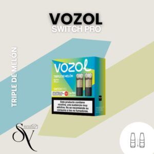 Triple Melón - Capsulas (pack 2) Vozol Switch Pro