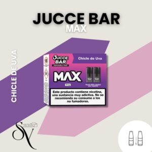 Chicle de Uva - cápsulas Jucce Bar