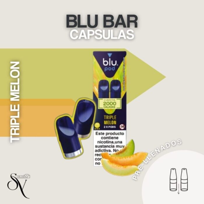 Triple Melon Cápsulas Blu Bar