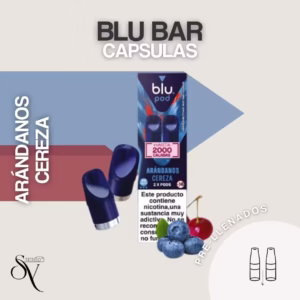 Arándanos Cereza Cápsulas Blu Bar