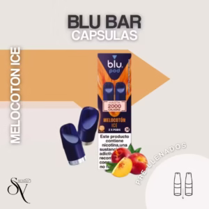 Melocotón Ice Cápsulas Blu Bar