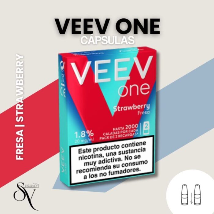 Capsulas Strawberry Veev One