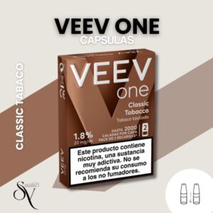 Cápsulas Classic Tobacco Veev One