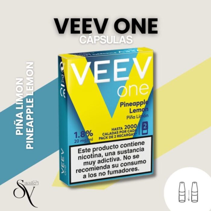 Cápsulas Pineapple Lemon Veev One