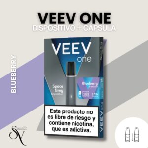 Dispositivo Veen One Negro + Cápsula Blueberry
