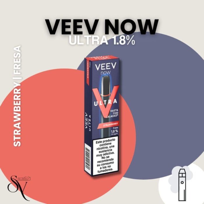 Stawberry Veev Now Ultra 1,8%