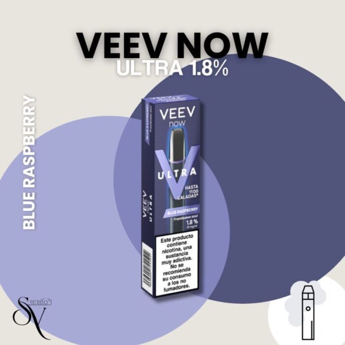Blue Raspberry Veev Now Ultra 1,8%