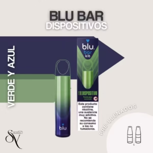 Dispositivo Blu Bar Amarillo y Azul