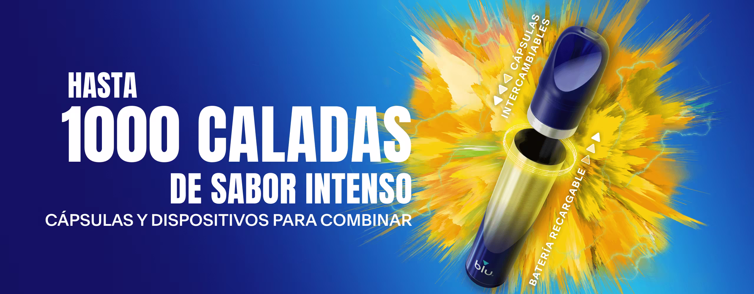 Dispositivo Blu Bar Verde Y Azul 2 Blu Bar Kit Elegante Metálico Con Sabor Intenso