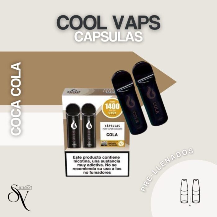 Cápsulas Coca Cola - Cool Vaps