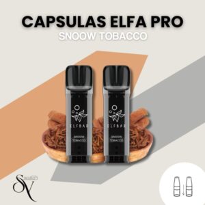 Cápsulas Elfa Pro Snoow Tobacco
