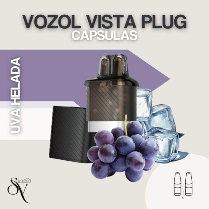 Recarga Uva helada - 2+10 Vozol Vista Plug
