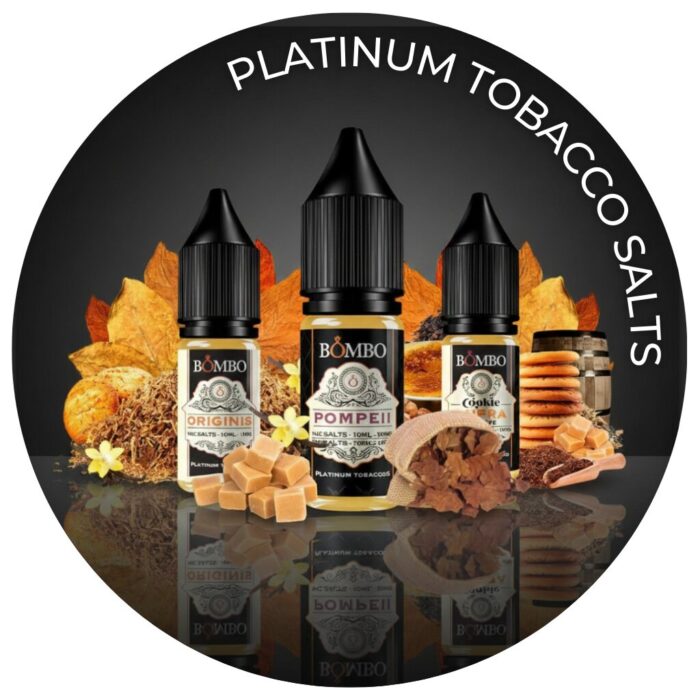 Sales de Nicotina Platinum Tobacco by Bombo