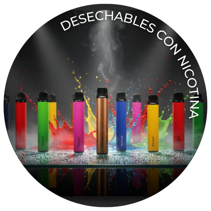 Vaper Desechables con nicotina 💨😉