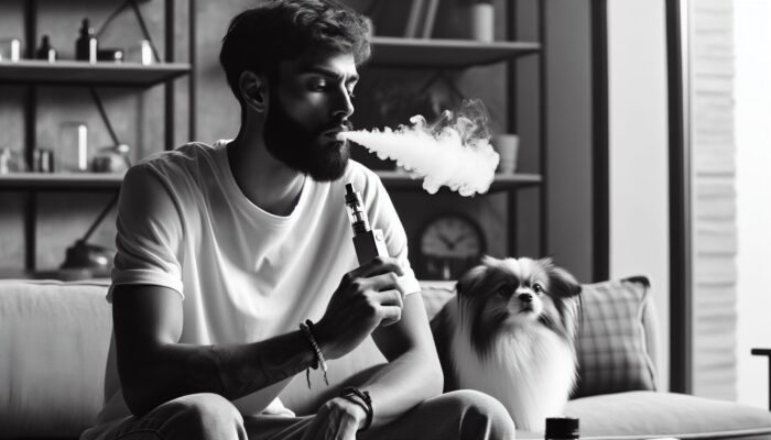 Vapeo y mascotas: Por qué debes mantener tus e-liquids lejos de perros y gatos.