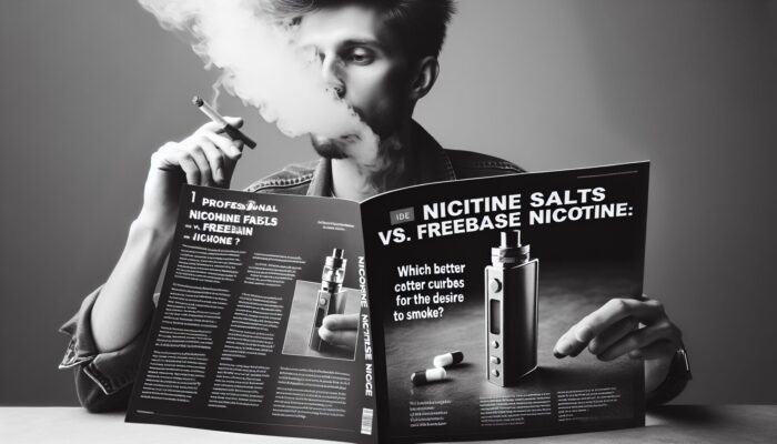 Sales de Nicotina vs. Nicotina de Base Libre: ¿Cuál quita mejor las ganas de fumar?