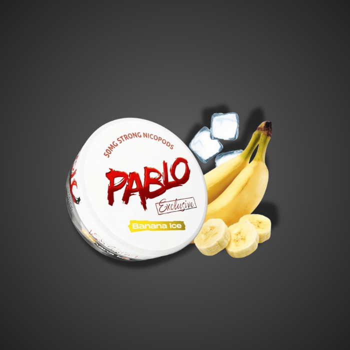 producto snus pablo banana ice